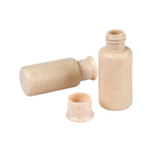 Envase + Tapa Biodegradable de 30 ml de paja de trigo